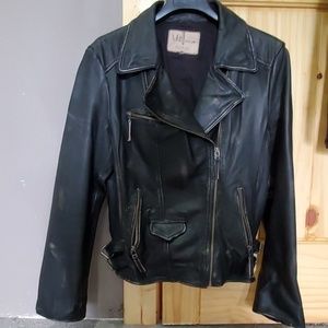 Wilson's genuine leather moto jacket